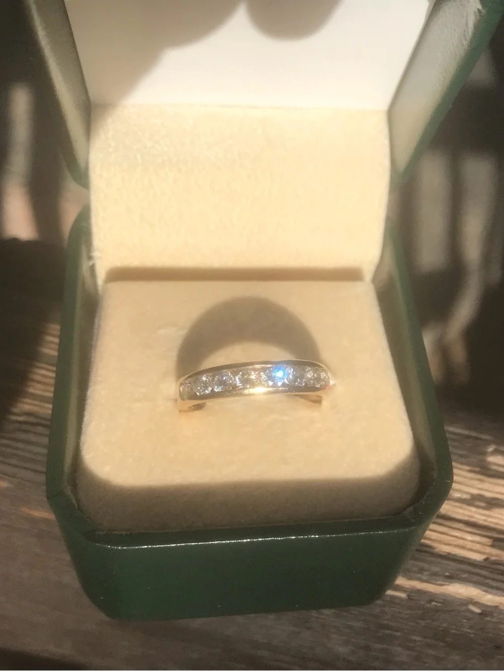 Beautiful 1 CTW Diamond Anniversary Ring Size 5 3/4